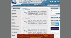 Desktop Screenshot of praktyki.ibspan.waw.pl