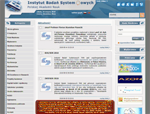 Tablet Screenshot of oxygene.ibspan.waw.pl